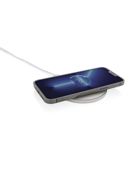 Caricatore RCS wireless 10W in plastica riciclata